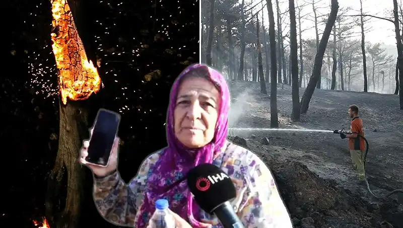 Çanakkale'deki Orman Yangınları Kontrol Altında: Gizemli Bir Kimlik ve Telefon Bulundu