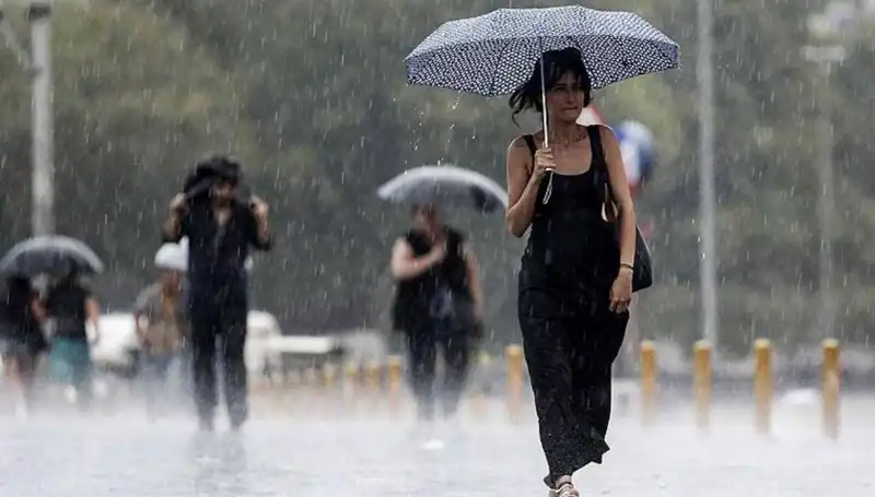 Meteoroloji Uyardı: İstanbul ve Ankara’ya Sağanak Yağış Geliyor!