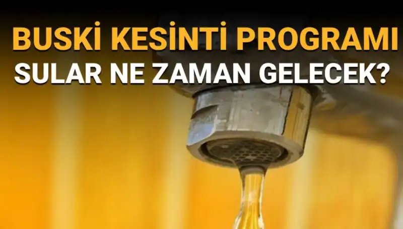 Bursa Nilüfer'de Su Kesintileri Hakkında Bilmeniz Gerekenler