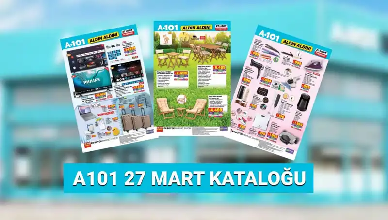 Yeni A101 Aktüel Kataloğu 27 Mart: Dijital ve Ev Ürünlerinde Harika Fırsatlar